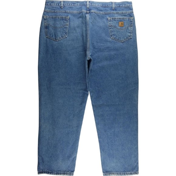 SOLD Carhartt Relaxed Fit Jeans Men's 48x32 Fleece Lined B929 - Picture 2 of 13